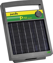 [PAT-140510] Electrificateur solaire P70 Solar 9,6W, batterie 12V/7Ah - PATURA 